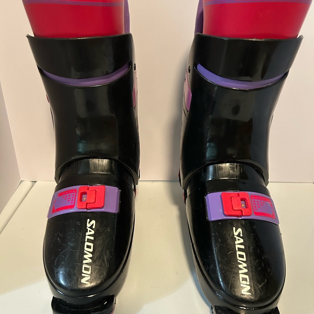 Salomon Women’s  Ski Boots - Black and Pink